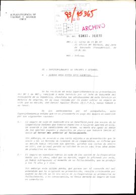 [Oficio N° 03037 de la Superintendencia de Valores y Seguros]