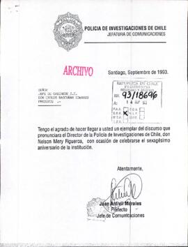 [Remite copia de discurso]
