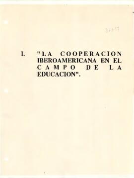 La cooperación Iberoamericana en el campo de la Educación
