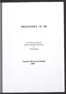 Niggunim [ I, II y III ]