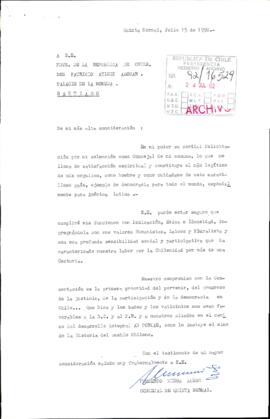 [Carta de candidato a concejal de Quinta Normal]