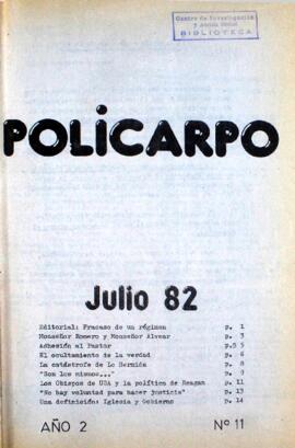 Policarpo : año 2 número 11