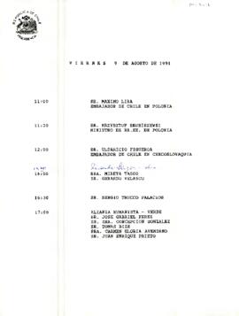 Programa 9 de Agosto de 1991