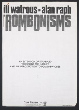 Trombonisms (extracto): an extension of standard trombone techniques and an introduction to some new ones