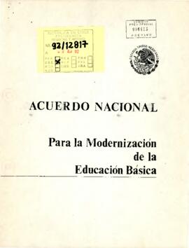 Acuerdo Nacional para la Modernización de la Educación Básica. (México)